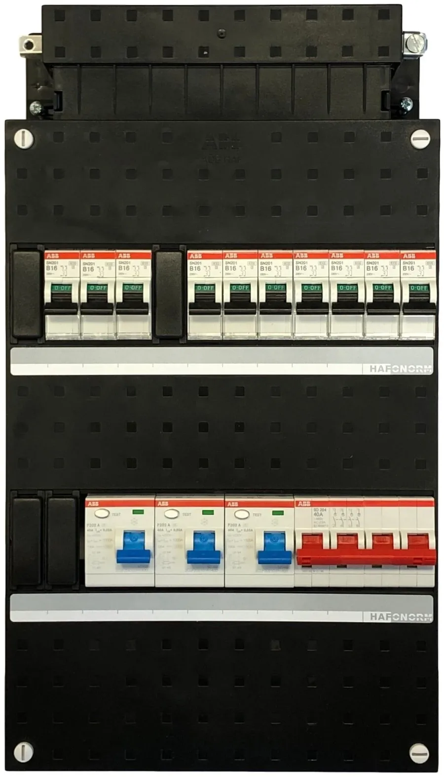 ABB groepenkast 10 groepen, 3-fase